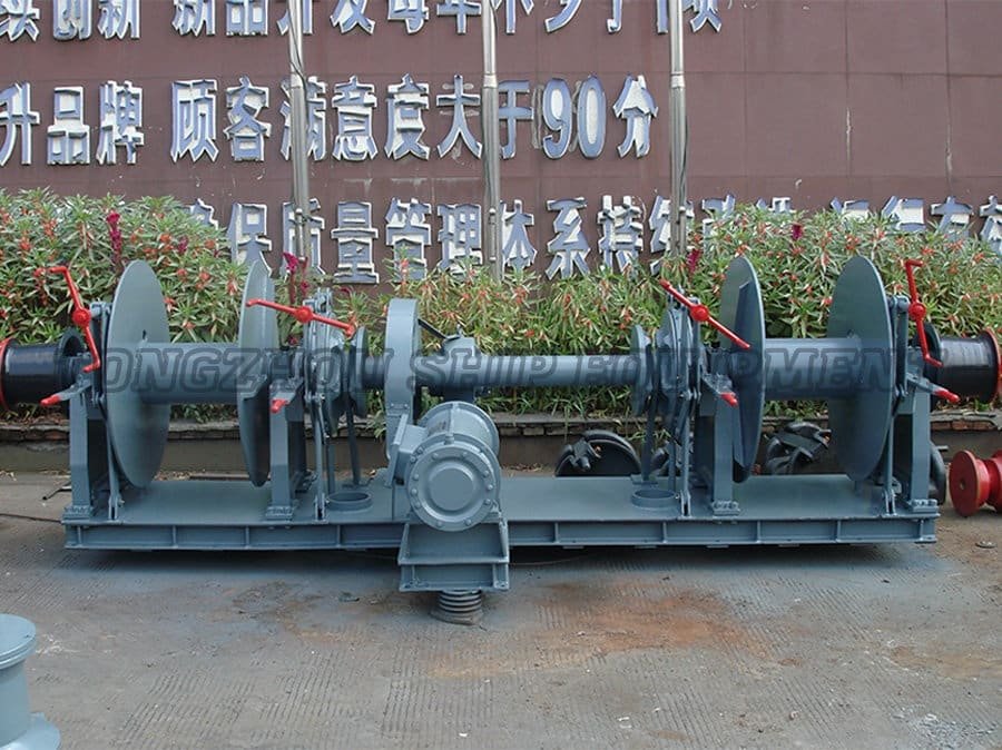 Electric Combined Windlass And Mooring Winch 05