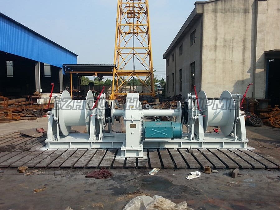 Electric Combined Windlass And Mooring Winch 08