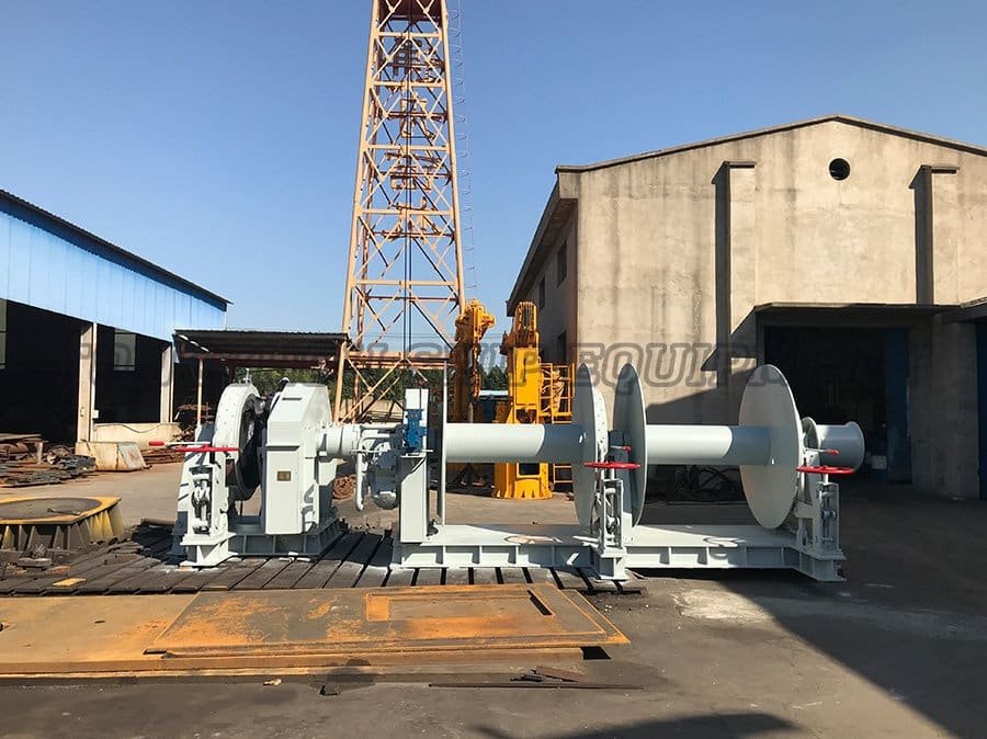 Hydraulic Combined Windlass And Mooring Winch 02