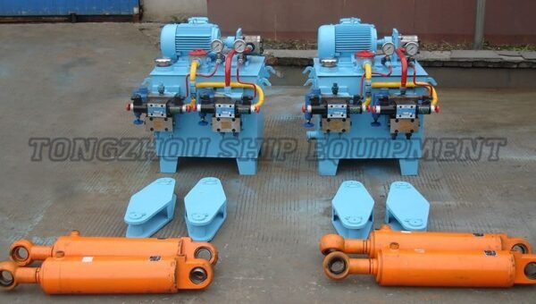 Swing Cylinder Hydraulic Steering Gear 06