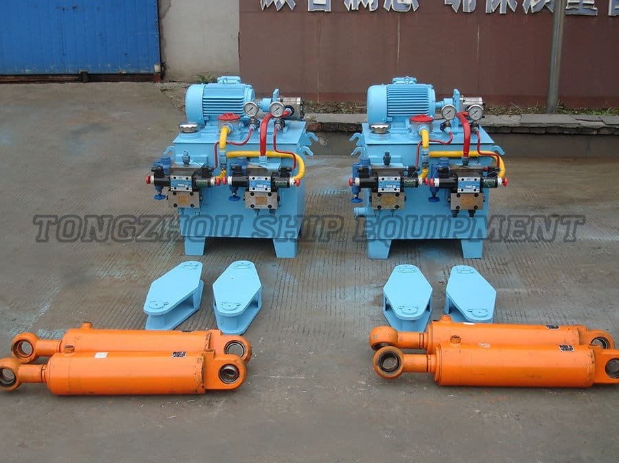Swing Cylinder Hydraulic Steering Gear 06