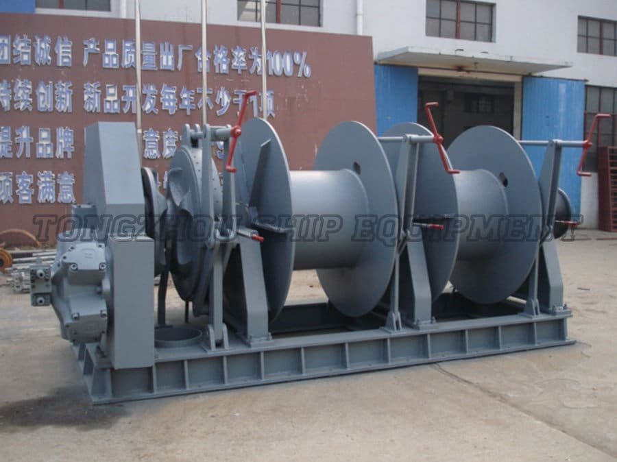 Hydraulic Combined Windlass And Mooring Winch 07