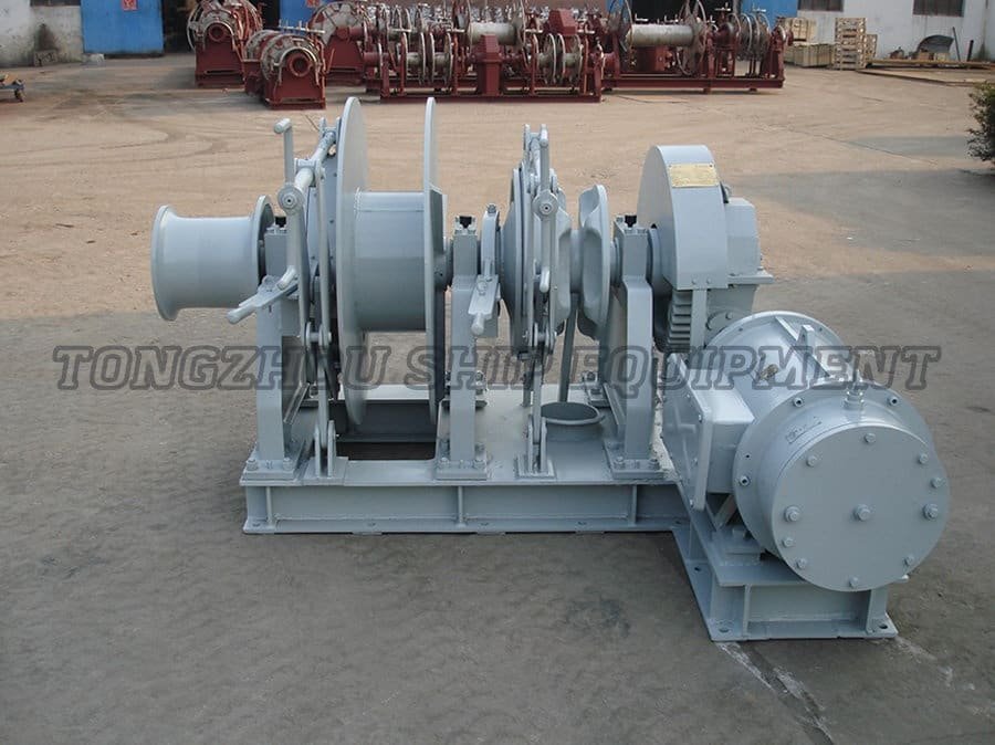 Electric Combined Windlass And Mooring Winch 07