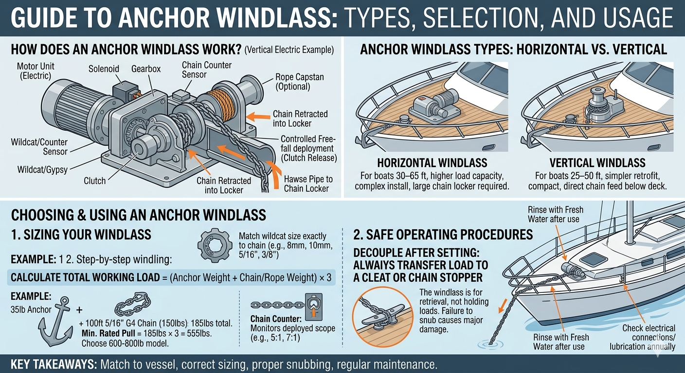 What Is an Anchor Windlass and Why Does Every Serious Boat Need One?