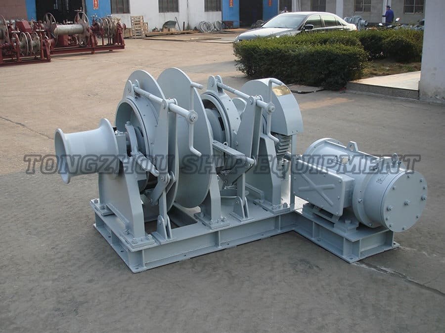 Electric Combined Windlass And Mooring Winch 06