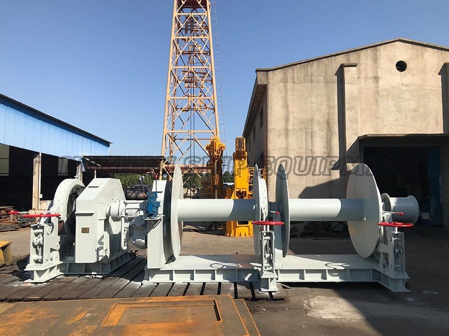 Hydraulic Combined Windlass And Mooring Winch 20