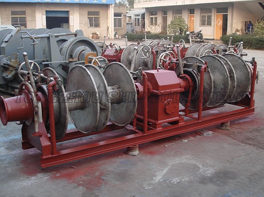 Net Hauler, Hauling Line Winch 14