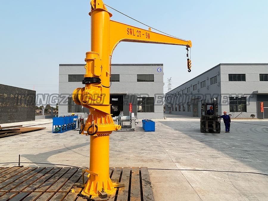 2T-5M Straight Boom Crane