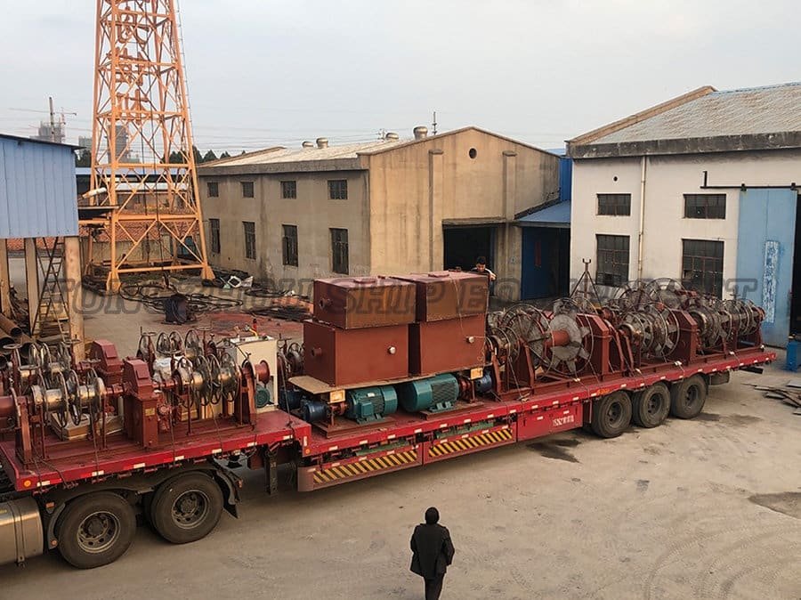 Net Hauler, Hauling Line Winch 10