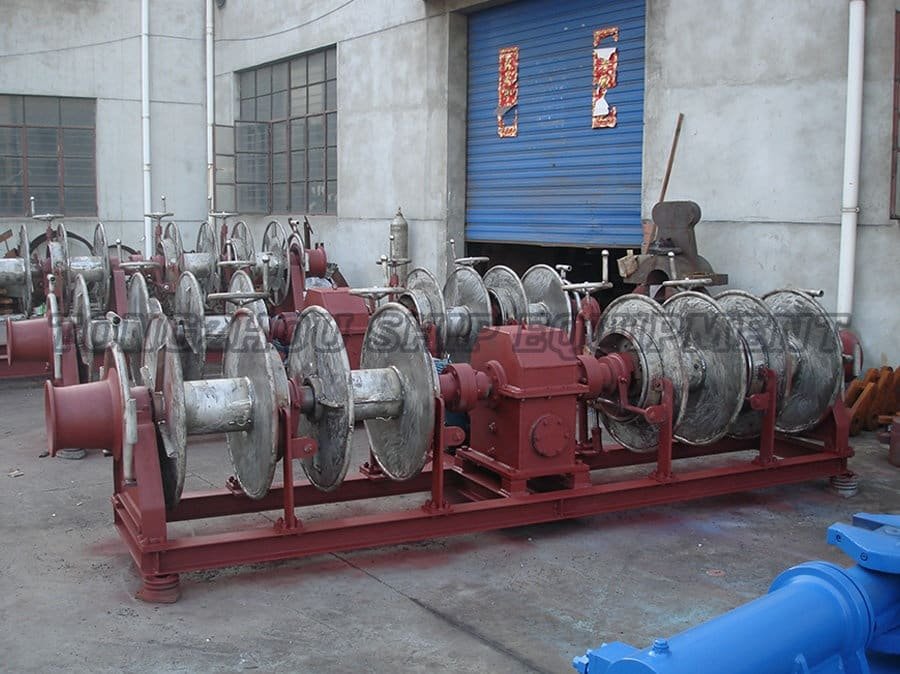 Net Hauler, Hauling Line Winch 12