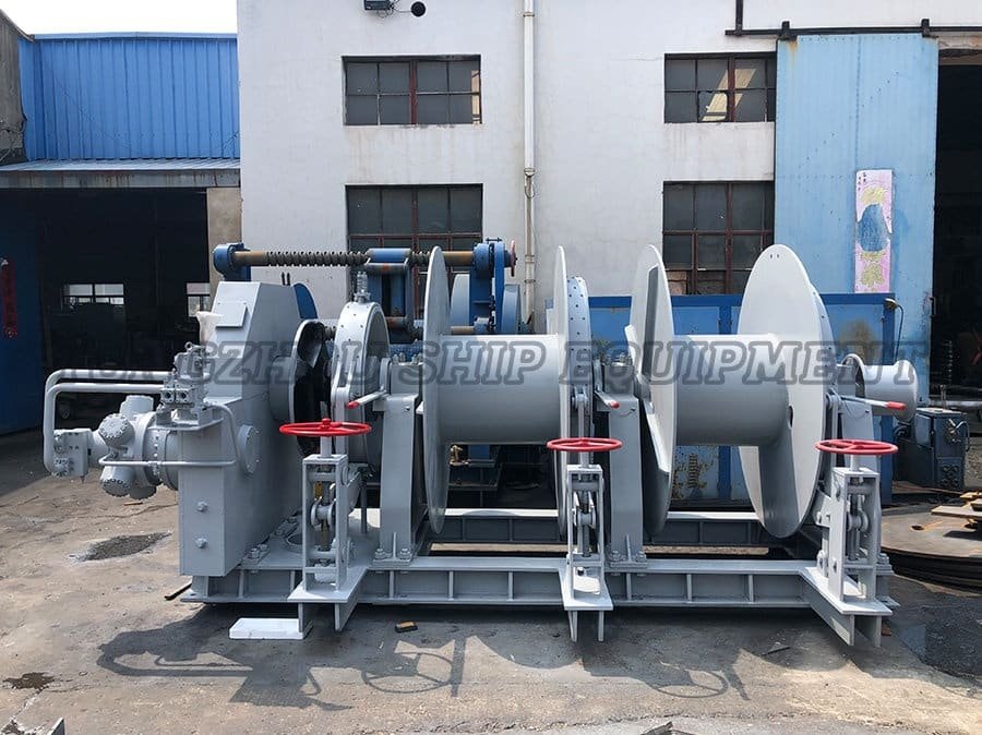 Hydraulic Combined Windlass And Mooring Winch 10